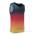 Mens Dry Fit Gradient Rugby Wear Vest